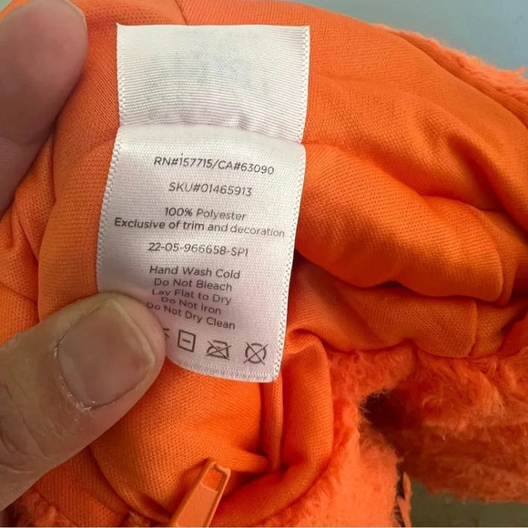 Spirit Baby Bunting Jack-O'-Lantern Costume - Picture 7 of 9